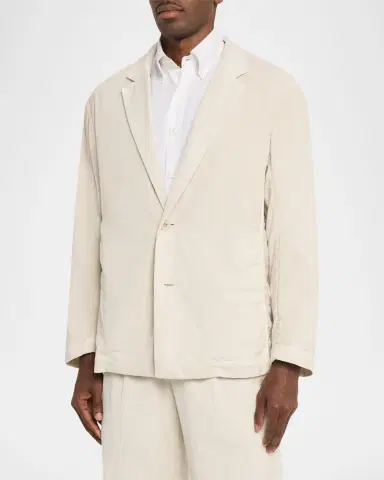 IM MEN Men's Pigment Cotton Single-Breasted Sport Coat | Thumbnail 3 IM MEN Men's Pigment Cotton Single-Breasted Sport Coat | Thumbnail 3