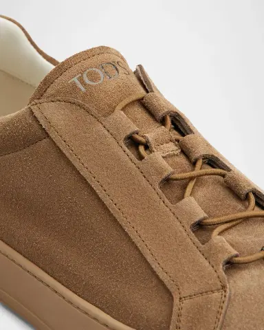 Tod 's Men's Suede Stretch Slip-On Sneakers | Thumbnail 2 Tod 's Men's Suede Stretch Slip-On Sneakers | Thumbnail 2