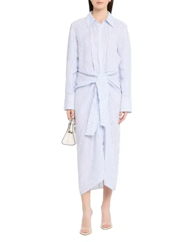 Mila Stripe Linen Shirtdress Mila Stripe Linen Shirtdress