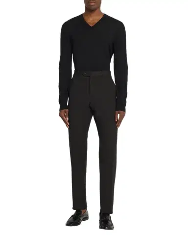 Zanella Men 's Parker Straight-Leg Flat Front Trousers | Thumbnail 1 Zanella Men 's Parker Straight-Leg Flat Front Trousers | Thumbnail 1