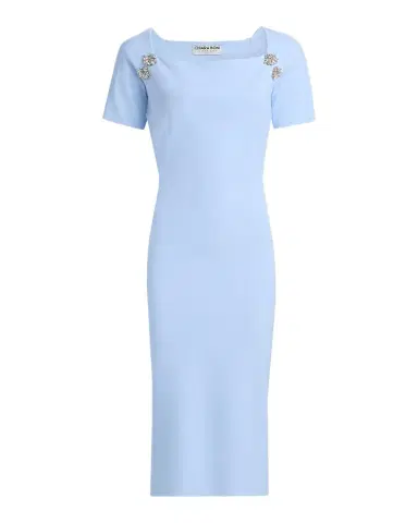 Chiara Boni La Petite Robe Molai Crystal-Embellished Midi Sheath Dress | Thumbnail 1 Chiara Boni La Petite Robe Molai Crystal-Embellished Midi Sheath Dress | Thumbnail 1