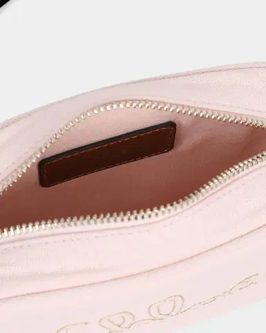 Chloé Girl 's Logo-Embroidered Canvas Crossbody Bag | Thumbnail 2 Chloé Girl 's Logo-Embroidered Canvas Crossbody Bag | Thumbnail 2