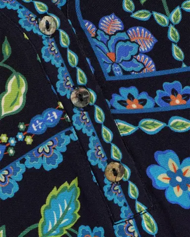 Johnny Was The Janie Floral-Print Favorite Tee | Thumbnail 5 Johnny Was The Janie Floral-Print Favorite Tee | Thumbnail 5