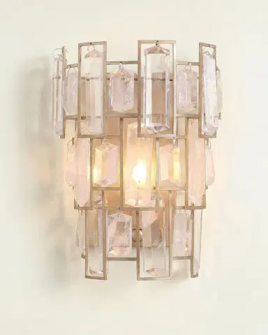 John-Richard Collection Sovereign 13" Crystal Wall Sconce | Thumbnail 2 John-Richard Collection Sovereign 13" Crystal Wall Sconce | Thumbnail 2