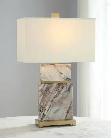 John-Richard Collection Themis 30" Marble Table Lamp | Thumbnail 3 John-Richard Collection Themis 30" Marble Table Lamp | Thumbnail 3