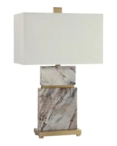 John-Richard Collection Themis 30" Marble Table Lamp | Thumbnail 1 John-Richard Collection Themis 30" Marble Table Lamp | Thumbnail 1