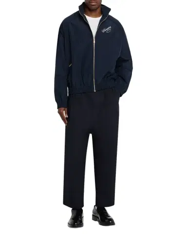 Willy Chavarria Men's Ruff Rider Pinstripe Track Jacket | Thumbnail 1 Willy Chavarria Men's Ruff Rider Pinstripe Track Jacket | Thumbnail 1