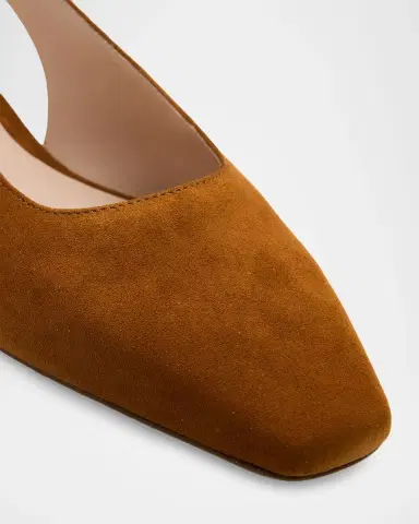 Stuart Weitzman Stassi Suede Slingback Flats | Thumbnail 4 Stuart Weitzman Stassi Suede Slingback Flats | Thumbnail 4