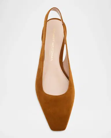 Stuart Weitzman Stassi Suede Slingback Flats | Thumbnail 5 Stuart Weitzman Stassi Suede Slingback Flats | Thumbnail 5