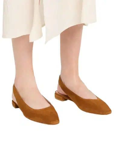 Stuart Weitzman Stassi Suede Slingback Flats | Thumbnail 1 Stuart Weitzman Stassi Suede Slingback Flats | Thumbnail 1