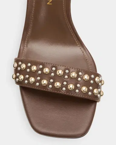 Stuart Weitzman 85mm Perry Embellished Leather Sandals | Thumbnail 5 Stuart Weitzman 85mm Perry Embellished Leather Sandals | Thumbnail 5