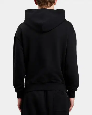 Palm Angels Men's Neck-Logo Cotton Hoodie | Thumbnail 2 Palm Angels Men's Neck-Logo Cotton Hoodie | Thumbnail 2