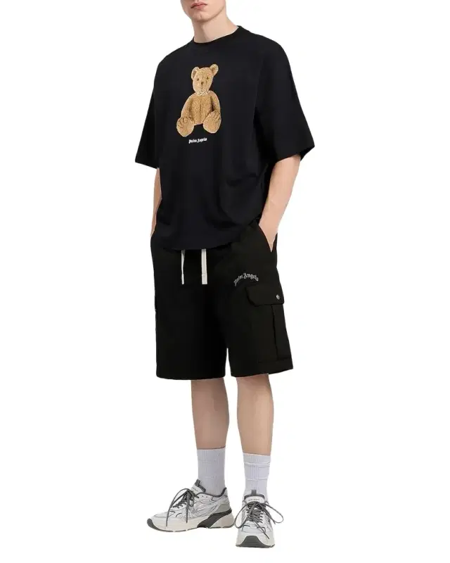 Men's Bear in Mind Oversized Crewneck T-Shirt Men's Bear in Mind Oversized Crewneck T-Shirt