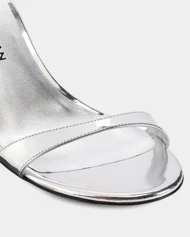 Stuart Weitzman 75mm Nudist II Metallic Leather Ankle-Strap Sandals | Thumbnail 2 Stuart Weitzman 75mm Nudist II Metallic Leather Ankle-Strap Sandals | Thumbnail 2