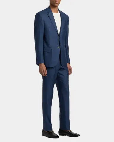 Emporio Armani Check Wool-Silk Suit | Thumbnail 6 Emporio Armani Check Wool-Silk Suit | Thumbnail 6