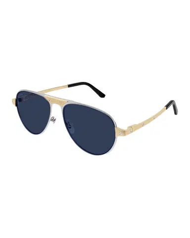 Cartier Santos Evolution 58MM Pilot Sunglasses | Thumbnail 1 Cartier Santos Evolution 58MM Pilot Sunglasses | Thumbnail 1