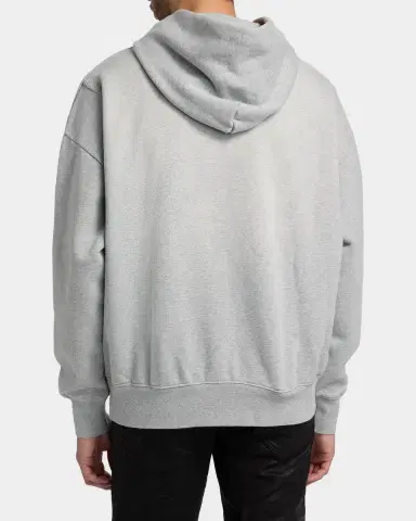 PURPLE Embellished Logo Fleece Cotton Oversized Hoodie | Thumbnail 2 PURPLE Embellished Logo Fleece Cotton Oversized Hoodie | Thumbnail 2