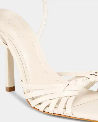 Schutz Tara 110MM Crisscross Leather Stiletto Sandals | Thumbnail 2 Schutz Tara 110MM Crisscross Leather Stiletto Sandals | Thumbnail 2