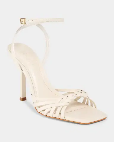 Schutz Tara 110MM Crisscross Leather Stiletto Sandals | Thumbnail 3 Schutz Tara 110MM Crisscross Leather Stiletto Sandals | Thumbnail 3