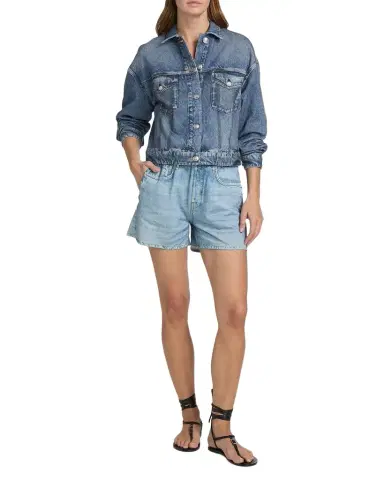 Rag & Bone rb Miramar Terry Trucker Jacket | Thumbnail 1 Rag & Bone rb Miramar Terry Trucker Jacket | Thumbnail 1