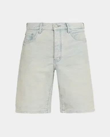 PURPLE Men's Vintage Slub Denim Shorts | Thumbnail 3 PURPLE Men's Vintage Slub Denim Shorts | Thumbnail 3