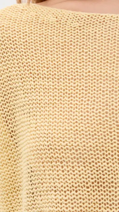 Enza Costa Linen Open Knit Bateau weater Flan | Thumbnail 6 Enza Costa Linen Open Knit Bateau weater Flan | Thumbnail 6