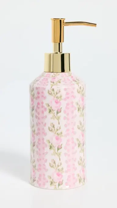 LoveShackFancy Elianna Dispenser Pink Macaron One Size | Thumbnail 2 LoveShackFancy Elianna Dispenser Pink Macaron One Size | Thumbnail 2