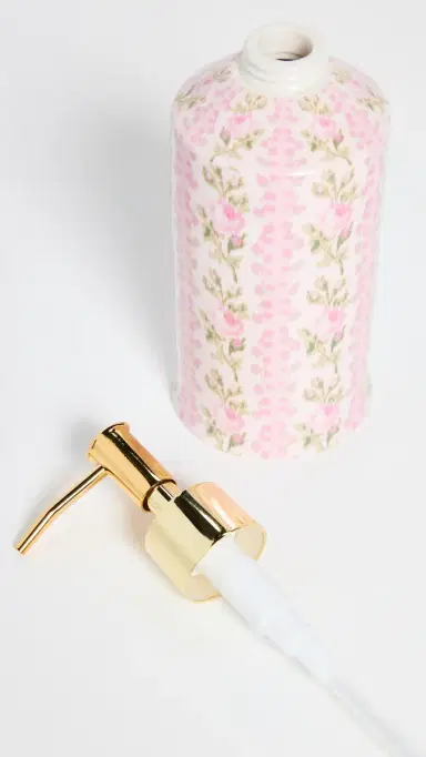 LoveShackFancy Elianna Dispenser Pink Macaron One Size | Thumbnail 5 LoveShackFancy Elianna Dispenser Pink Macaron One Size | Thumbnail 5
