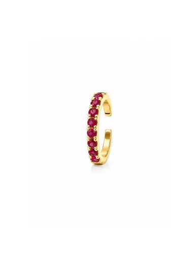 Wish Fine Jewelry 0.32ct Ruby 18K Gold Ear Cuff | Thumbnail 2 Wish Fine Jewelry 0.32ct Ruby 18K Gold Ear Cuff | Thumbnail 2