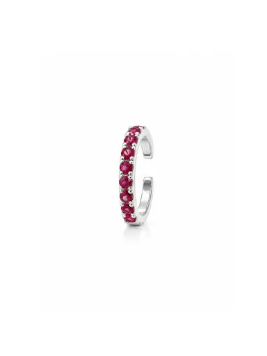 Wish Fine Jewelry 0.32ct Ruby 18K Gold Ear Cuff | Thumbnail 1 Wish Fine Jewelry 0.32ct Ruby 18K Gold Ear Cuff | Thumbnail 1