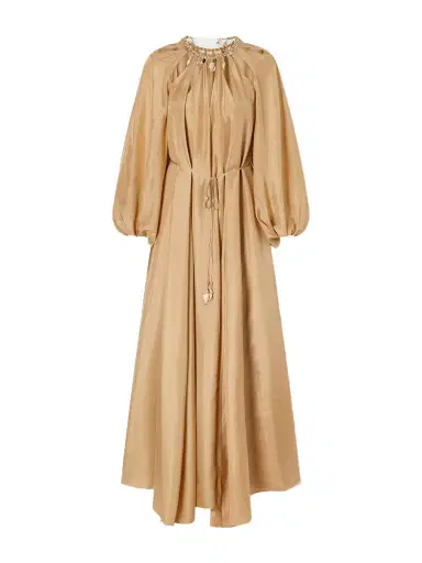 Zimmermann Mahon Embellished Silk Maxi Dress | Thumbnail 1 Zimmermann Mahon Embellished Silk Maxi Dress | Thumbnail 1