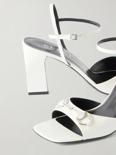 Gucci Signora Horsebit-embellished Patent-leather Sandals | Thumbnail 5 Gucci Signora Horsebit-embellished Patent-leather Sandals | Thumbnail 5