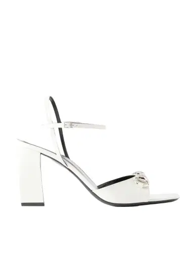 Gucci Signora Horsebit-embellished Patent-leather Sandals | Thumbnail 1 Gucci Signora Horsebit-embellished Patent-leather Sandals | Thumbnail 1