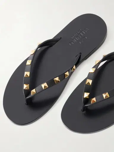 Valentino Garavani Rockstud Leather Thong Sandals | Thumbnail 5 Valentino Garavani Rockstud Leather Thong Sandals | Thumbnail 5