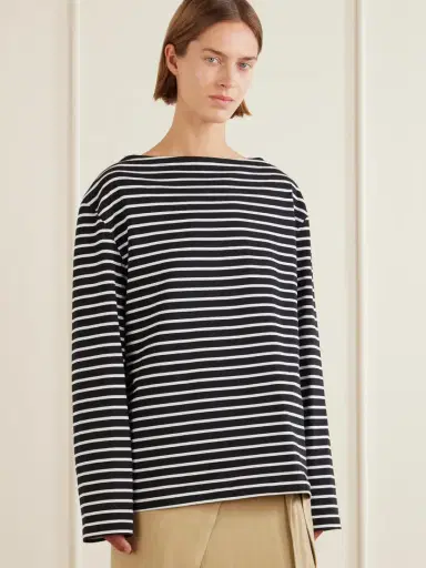 TOTEME Breton Striped Cotton-jersey T-shirt | Thumbnail 3 TOTEME Breton Striped Cotton-jersey T-shirt | Thumbnail 3