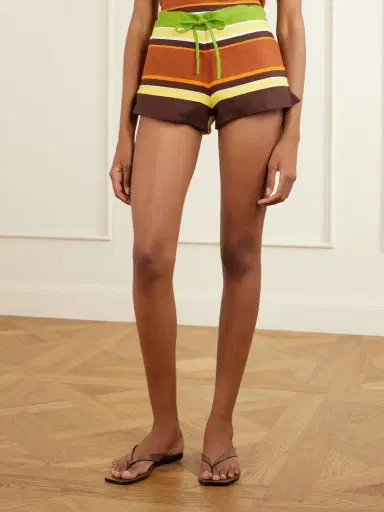 Faithfull Miel Striped Linen Shorts | Thumbnail 3 Faithfull Miel Striped Linen Shorts | Thumbnail 3