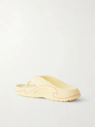 Rabanne 3d Logo-embossed Thong Sandals | Thumbnail 3 Rabanne 3d Logo-embossed Thong Sandals | Thumbnail 3