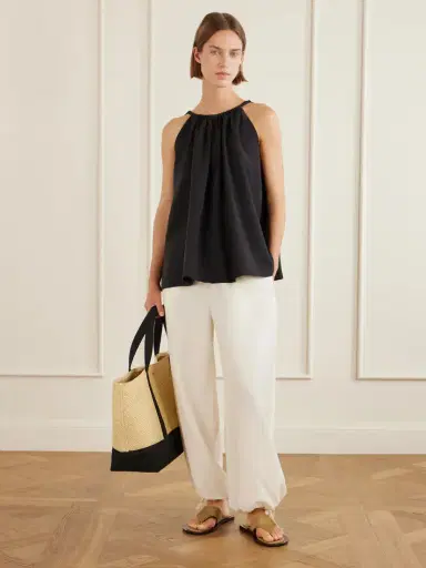 TOTEME Parachute Lyocell-blend Balloon Pants | Thumbnail 2 TOTEME Parachute Lyocell-blend Balloon Pants | Thumbnail 2
