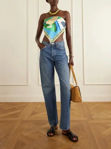 Tory Burch Printed Silk Top | Thumbnail 2 Tory Burch Printed Silk Top | Thumbnail 2
