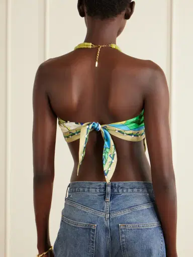 Tory Burch Printed Silk Top | Thumbnail 3 Tory Burch Printed Silk Top | Thumbnail 3