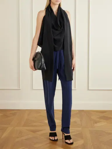 Sharon Wauchob The Vardar Silk-blend Straight-leg Pants | Thumbnail 2 Sharon Wauchob The Vardar Silk-blend Straight-leg Pants | Thumbnail 2