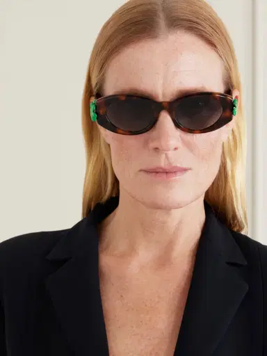 DIOR Eyewear Dior clover B1i Round-frame Acetate Sunglasses | Thumbnail 2 DIOR Eyewear Dior clover B1i Round-frame Acetate Sunglasses | Thumbnail 2