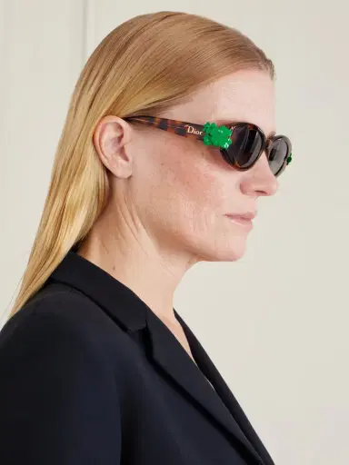 DIOR Eyewear Dior clover B1i Round-frame Acetate Sunglasses | Thumbnail 5 DIOR Eyewear Dior clover B1i Round-frame Acetate Sunglasses | Thumbnail 5