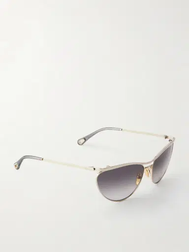 Chloé Aviator-style Gold-tone Sunglasses | Thumbnail 3 Chloé Aviator-style Gold-tone Sunglasses | Thumbnail 3