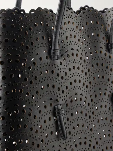 Alaïa Mina 37 Laser-cut Leather Tote | Thumbnail 5 Alaïa Mina 37 Laser-cut Leather Tote | Thumbnail 5