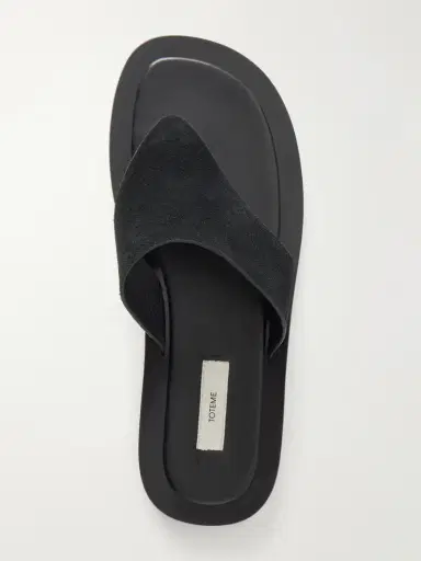 TOTEME Suede Thong Sandals | Thumbnail 6 TOTEME Suede Thong Sandals | Thumbnail 6