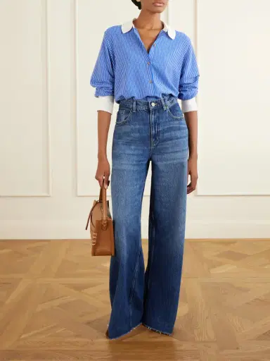 La Ligne Striped Cotton-blend Knit Shirt | Thumbnail 2 La Ligne Striped Cotton-blend Knit Shirt | Thumbnail 2