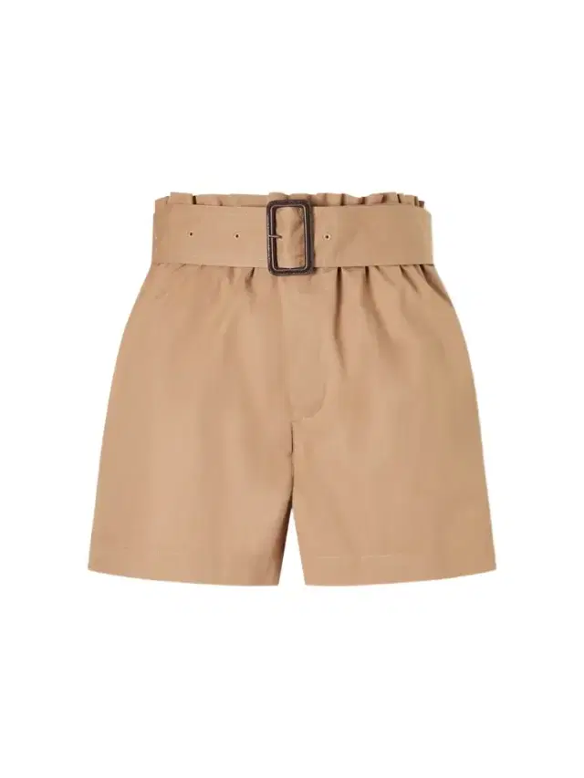 Belted Cotton-twill Shorts Belted Cotton-twill Shorts