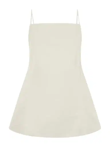Tibi Open-back Cotton-poplin Tank | Thumbnail 1 Tibi Open-back Cotton-poplin Tank | Thumbnail 1