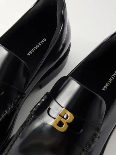 Balenciaga Embellished Leather Loafers | Thumbnail 5 Balenciaga Embellished Leather Loafers | Thumbnail 5
